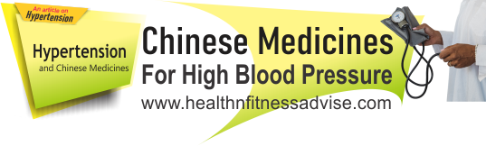 chinese Medicines for High Blood Pressure