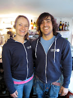 Natalie and Owen Lewis, owners of Genki cafe, St Agnes