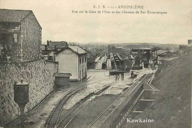 Petit Mairat Autorail gare angoulême