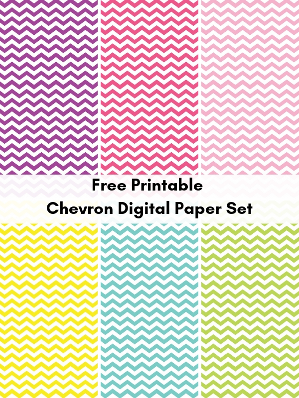 DIY Pom Pom Canvas Bunny & free printable chevron digital paper set: An easy spring project perfect for your Easter decorations and gifts | Ioanna's Notebook