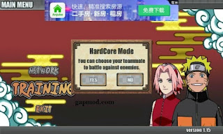 Cara Aktifkan Hardcore Mode dan Mendapatkan +999.999 Koin Naruto Senki