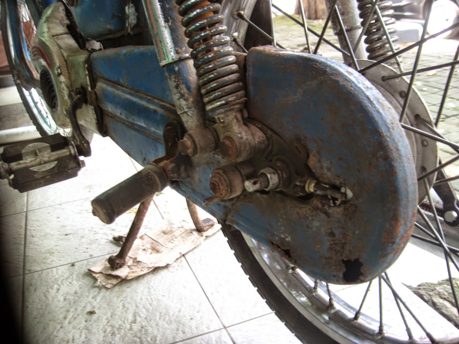 Dijual Motor  Sepeda Antik ZUNDAPP 61 PURWODADI LAPAK 