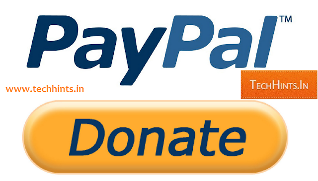 Add Paypal Donate Button to Blog