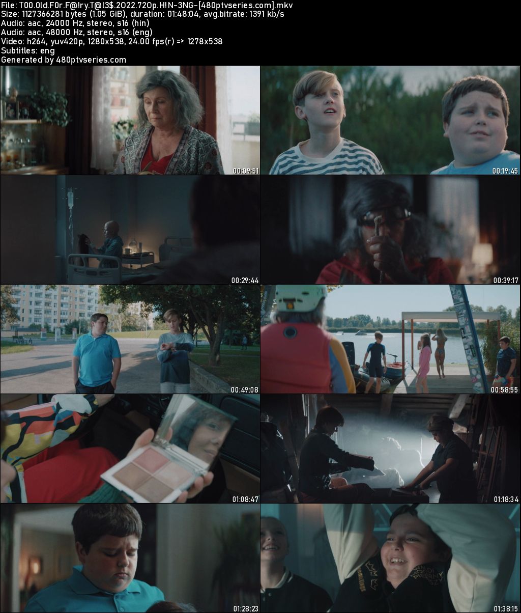 Watch Online Free Too Old for Fairy Tales (2022) Full Hindi Dual Audio Movie Download 480p 720p WebRip