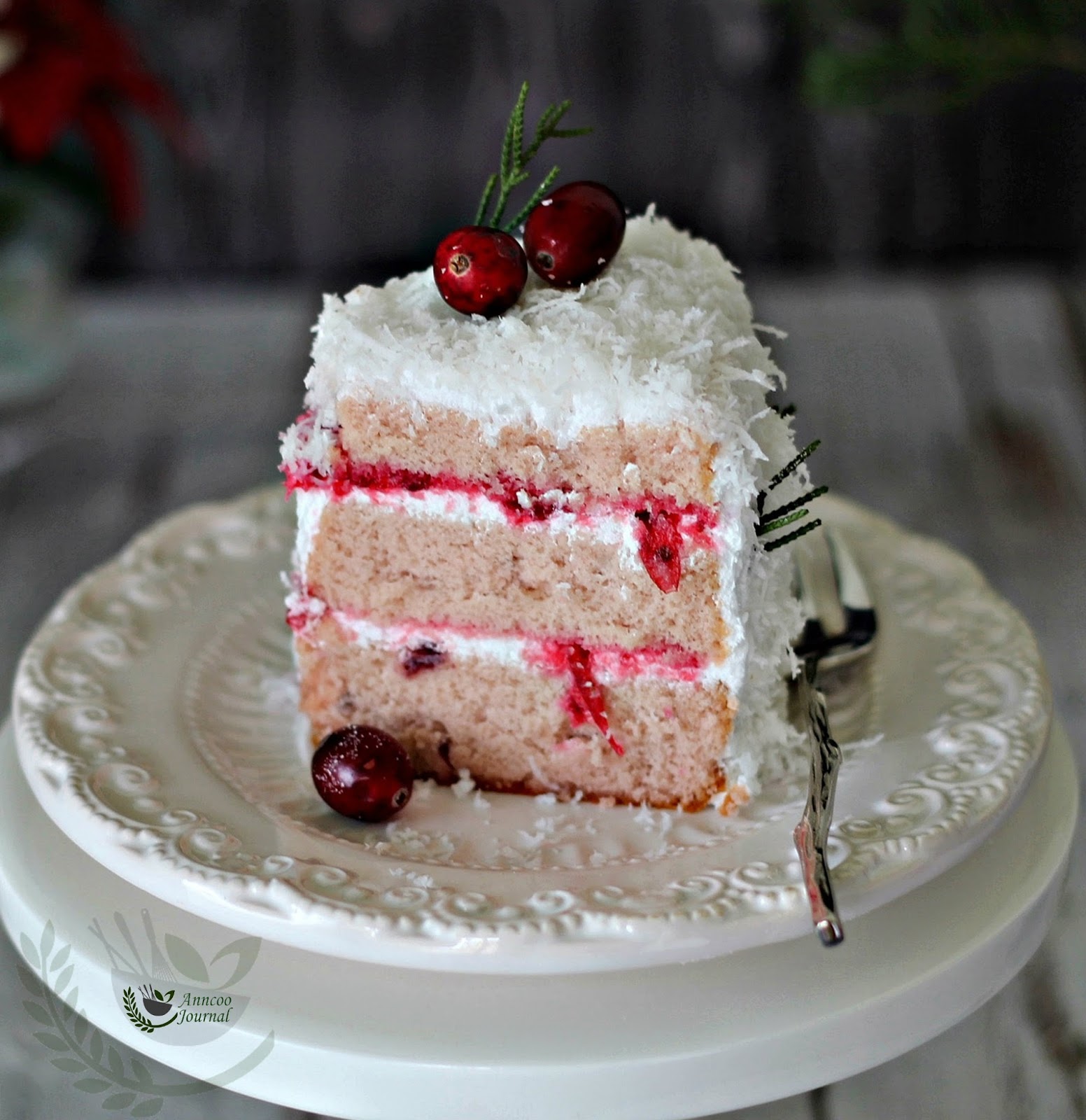 White Christmas Cake Recipe | Taste of Home