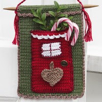 tapiz navideño a crochet