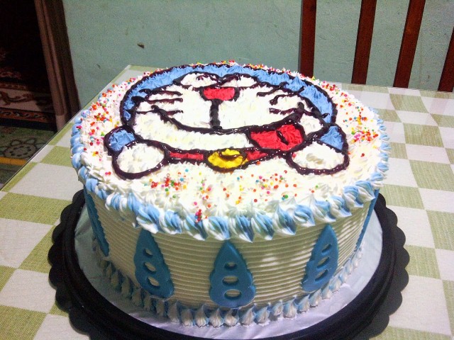 Gambar 14 Kue Ulang Anak Tema  Doraemon  Lucu Banget Gambar 