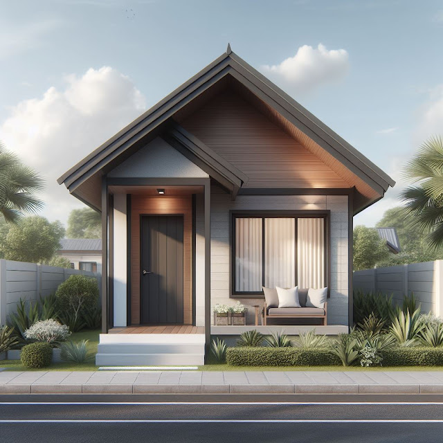 desain rumah 1 lantai