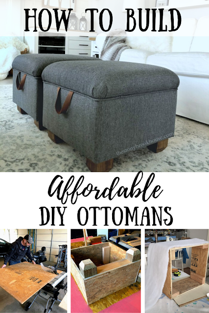  Affordable DIY Ottomans