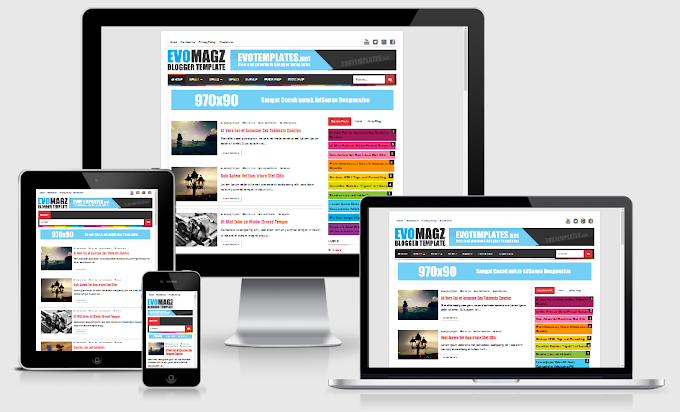 Evo Magz Responsive Blogger Template