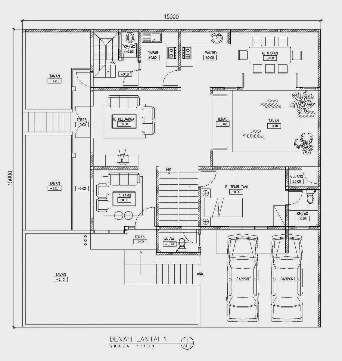 Desain Rumah Minimalis 1 Lantai Lengkap Foto Desain Rumah Terbaru