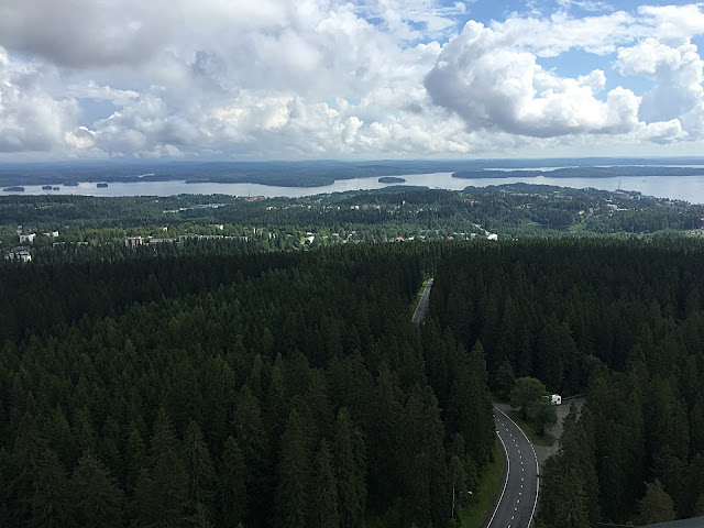 The Great Finnish Road Trip, Kuopio view, Kuopio Puijo Tower view, visit Finland