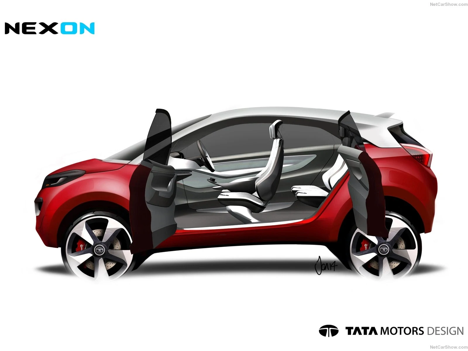 Hình ảnh xe ô tô Tata Nexon Concept 2014 & nội ngoại thất