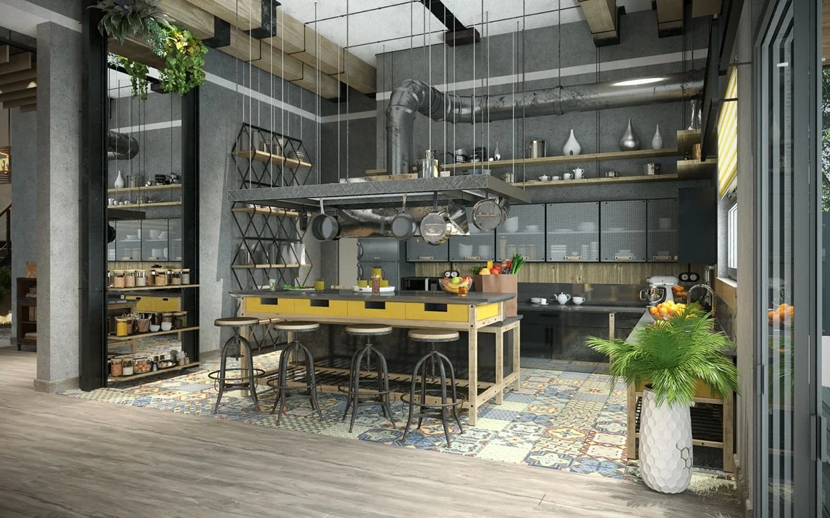 Types of Industrial loft apartment designs which applied with vintage and stylish decor ideas