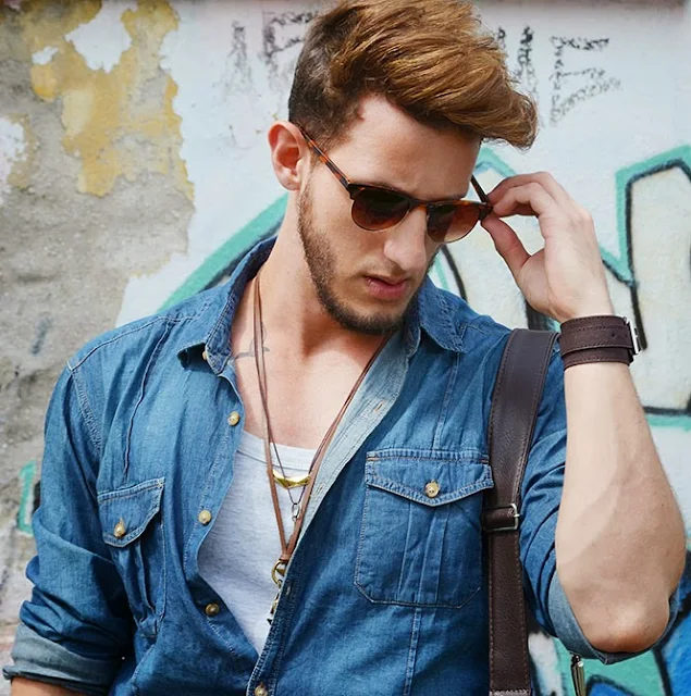 Looks Masculinos com Pulseiras de Couro