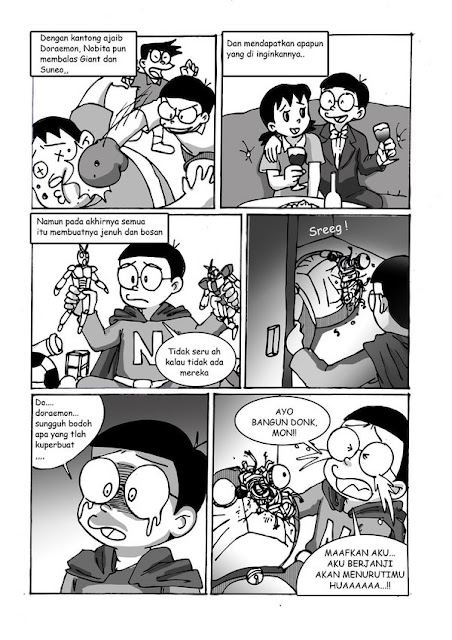 Inilah Versi Ending Doraemon  Yang Mengerikan Noblogandi