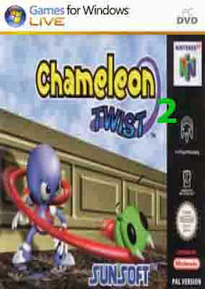 Chameleon Twist 2 pc dvd front cover