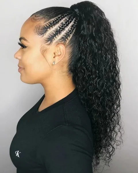 39 Trendy Weave Ponytails Hairstyles for Black Women To Copy