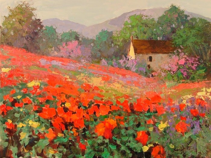 Художник-импрессионист. Sean Wallis