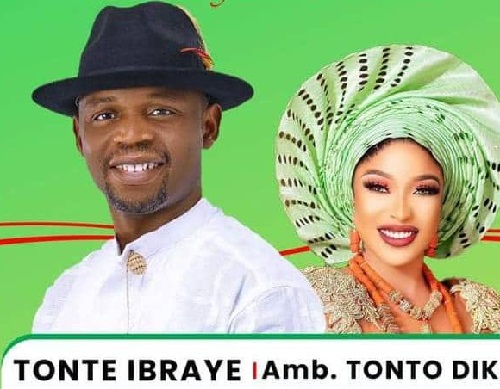   Actress Tonto Dikeh emerges ADC Deputy Governorship Candidate In Rivers