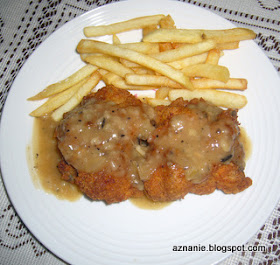 Sekuntum Mawar Merah.: RESEPI CHICKEN CHOP