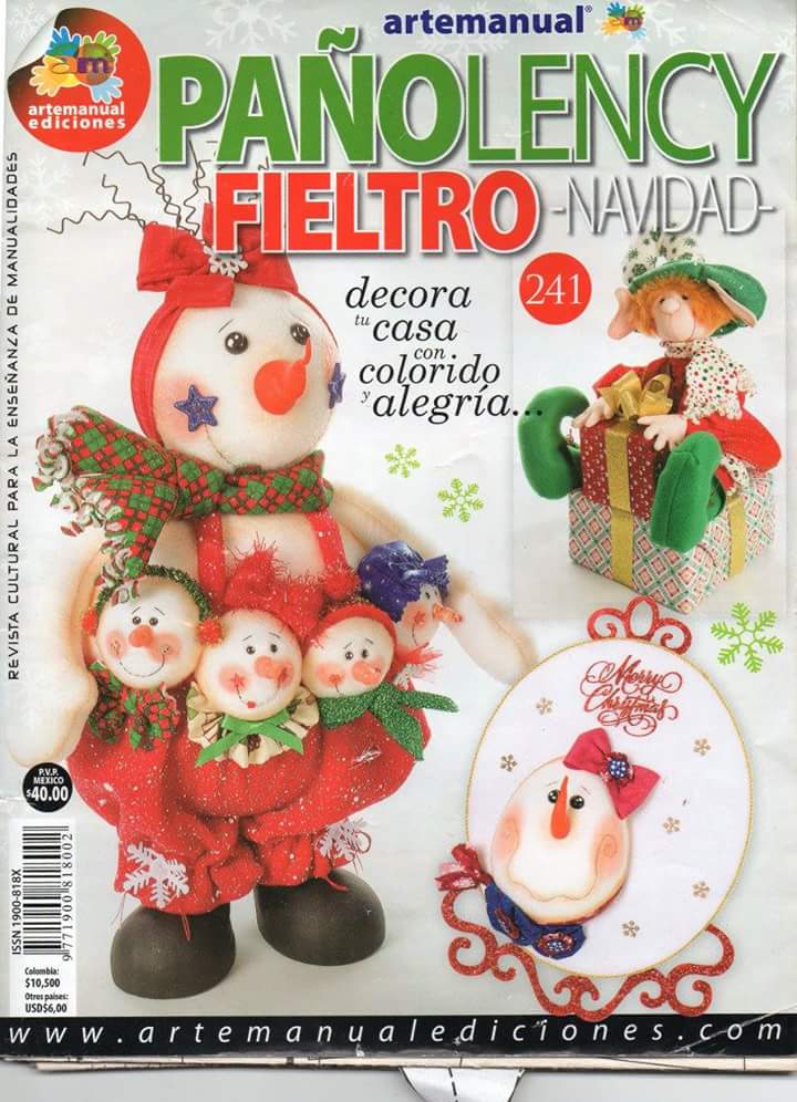 Navidad Paño Lency | revista de manualidades