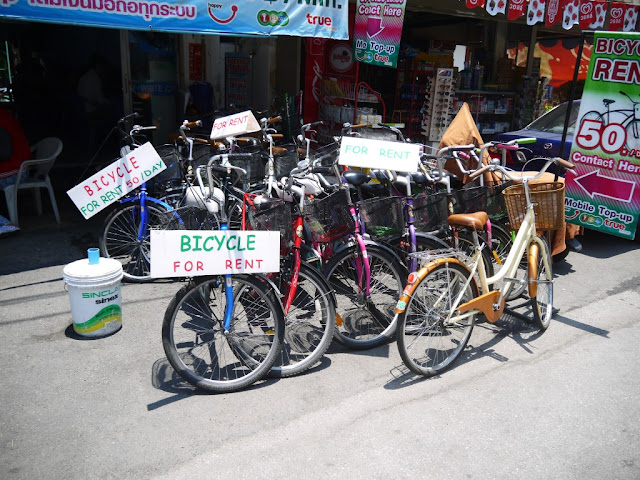 Phương tiện khi du lịch Lào-xe đạp
