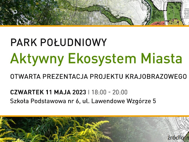 Park Południowy – spotkanie informacyjne - Czytaj więcej »