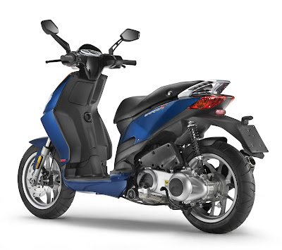 2009 Aprilia Sportcity One 125 blue