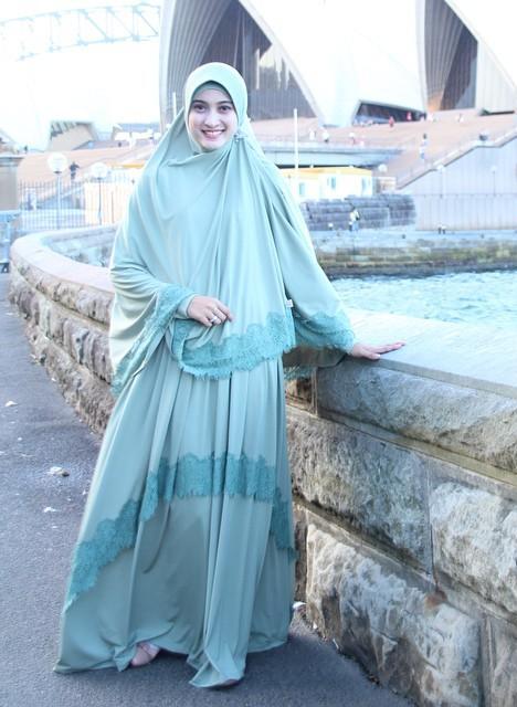 10 Model  Baju  Gamis Syar  i 2019