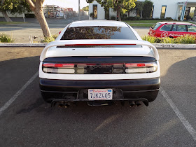 Replacement bumper before paint on 1993 Nissan 300ZX Turbo at Almost Everything Auto Body.