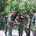 Danlanud SMH Tinjau Pos TNI AU di Manna, Kabupaten Bengkulu Selatan, Provinsi Bengkulu