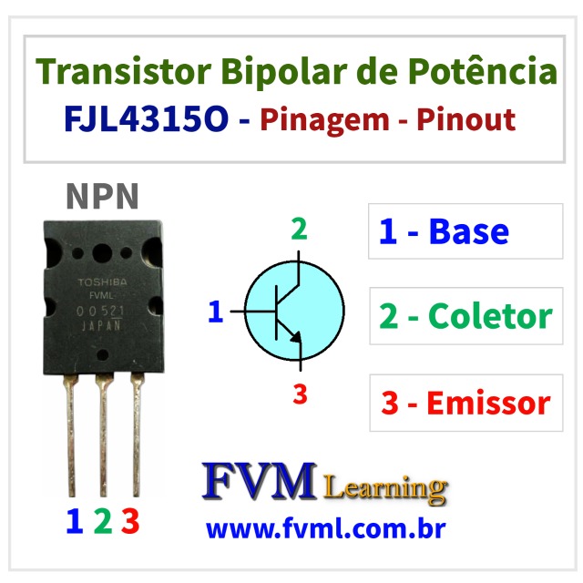 Datasheet-Pinagem-Pinout-Transistor-Potência-NPN-FJL4315O-Características-Substituições-fvml