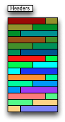 Protocol stack handing a chunk of data to NIC