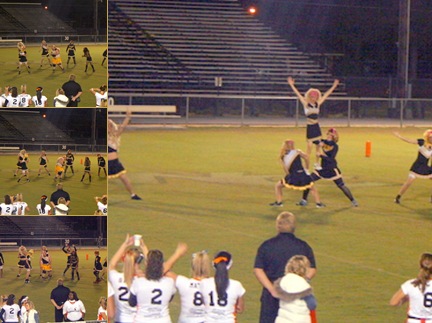 View Cheerleaders Powder Puff