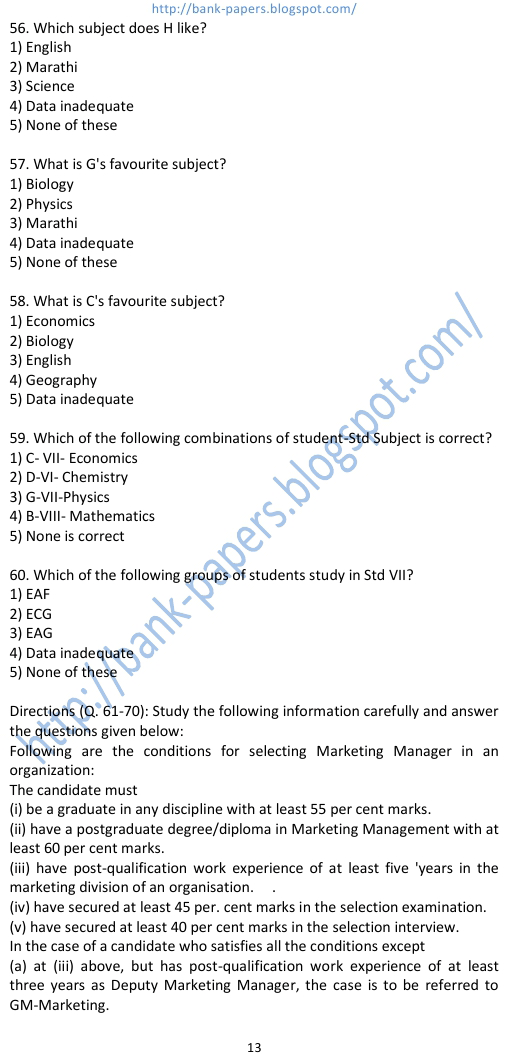 ibps mock paper