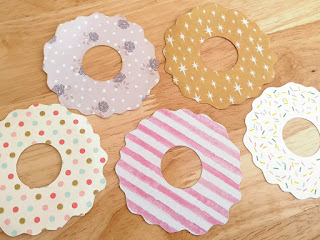 Doughnut Favour Box Icing by Esselle Crafts