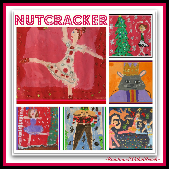 photo of: The Nutcracker Suite thru Third Grade Paintings via RainbowsWithinReach