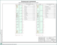 Предпроектное предложение складского терминала в Лежневском районе Ивановской области. Архитектурные решения. План 2-го и 3-го этажей