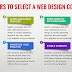HOW TO SELECT WEB DESIGN COMPANY ?
