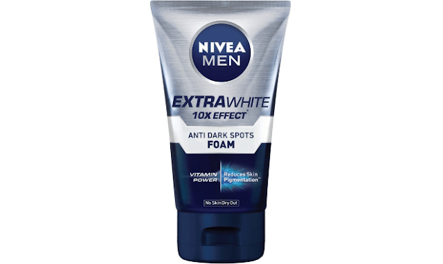 Nivea Men Facial Wash Extra White 10x Effect Foam