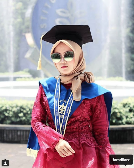 model hijab wisuda simple terbaru