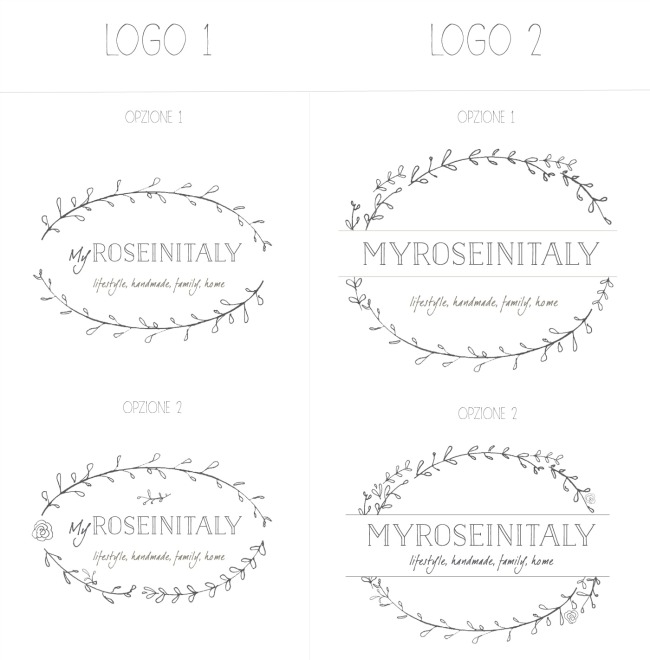 blog template, blog design, designbyalexb, logo disegnato a mano
