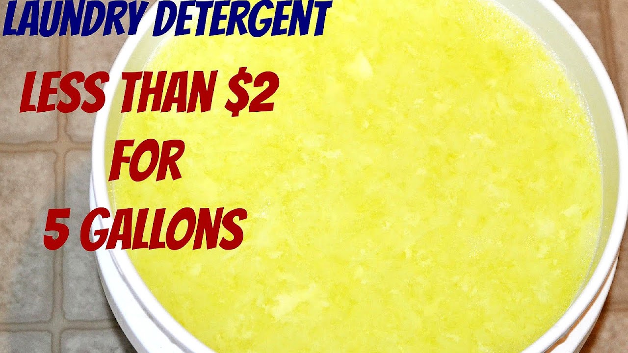 Laundry Detergent Recipe