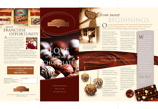 Chocolate Brochure Examples 2