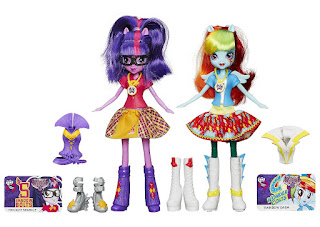 MLP ASDA Exclusive Rainbow Dash and Twilight Sparkle Equestria Girls Friendship Games 2-pack