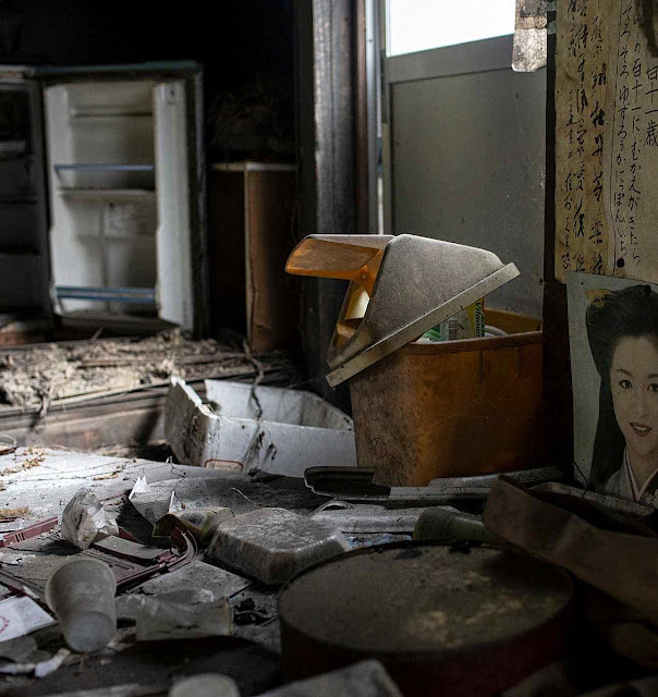 Casas abandonadas aumentam em número.