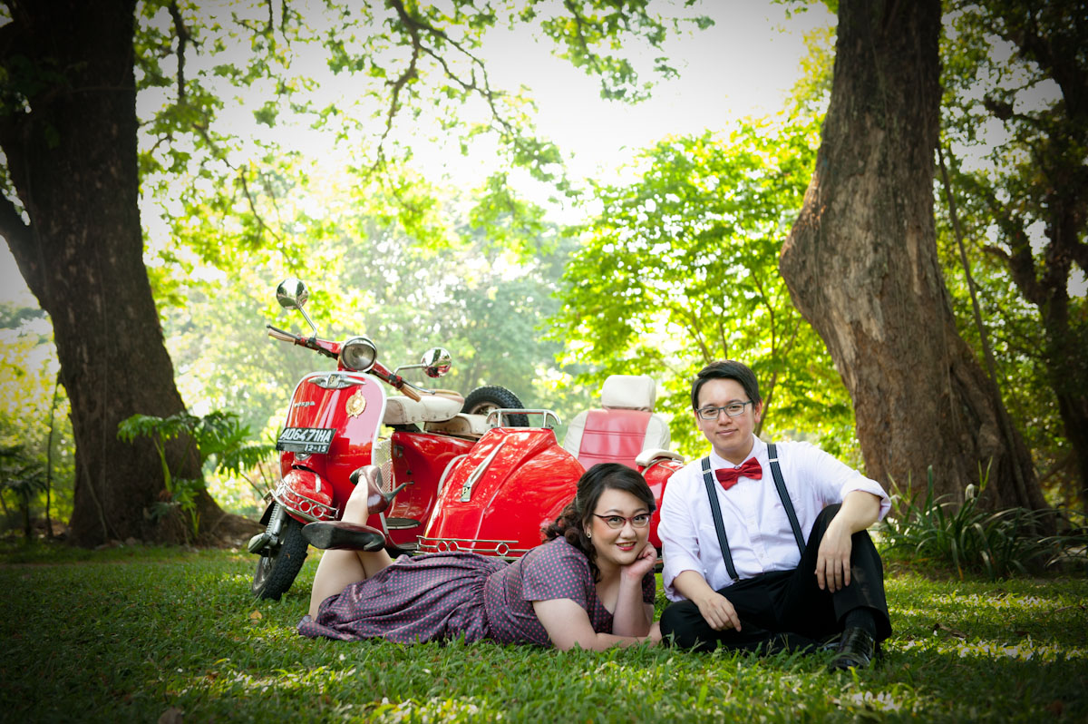 50 FOTO PREWEDDING ROMANTIS DENGAN VESPA Walpaper