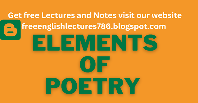 Elements of Poetry