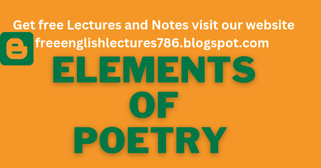 Demystifying the Elements of Poetry: A Beginner's Guide 